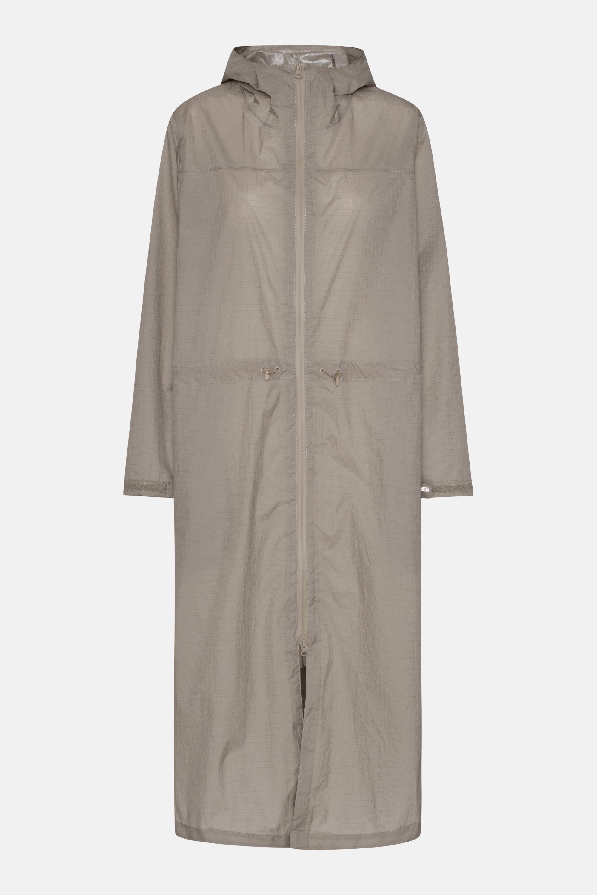 Imperméable Parka Coupe-Vent - Greige